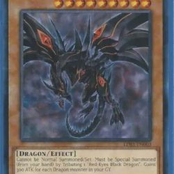 Yugioh - Red-Eyes Darkness Dragon - 1st Edition Card