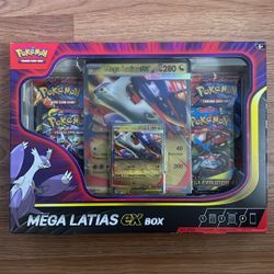 Pokémon TCG Mega Latias ex Box — SEALED — Promo + 4 Booster Packs — Local Pickup