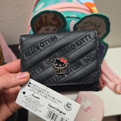 Black Hello Kitty Wallet