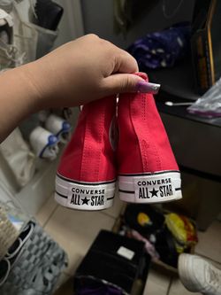 Red converse