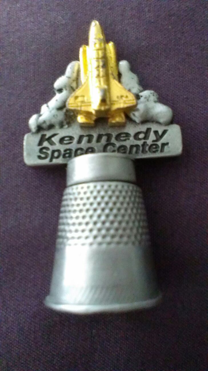 Kennedy Space Center Collectible Thimble