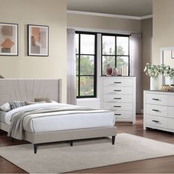 Queen Bed Frame With Mattress 