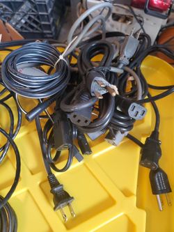 Power Cords And Computer Cables