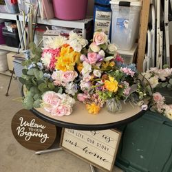 Flowers, Greenery, Signs And Frames