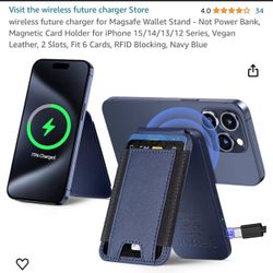 MagSafe Wallet with built-in charging port