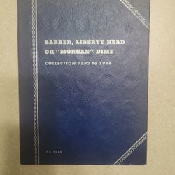 Partial Collection Of Barber Head Silver Dimes 