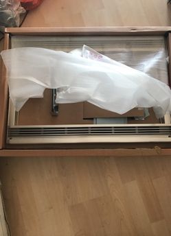 Microwave stainless steel kenmore trim kit 27"