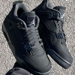 GS Jordan 4 Retro Black Cat