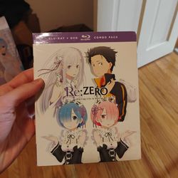 Re:ZERO SEASON 1 BLU RAY SET