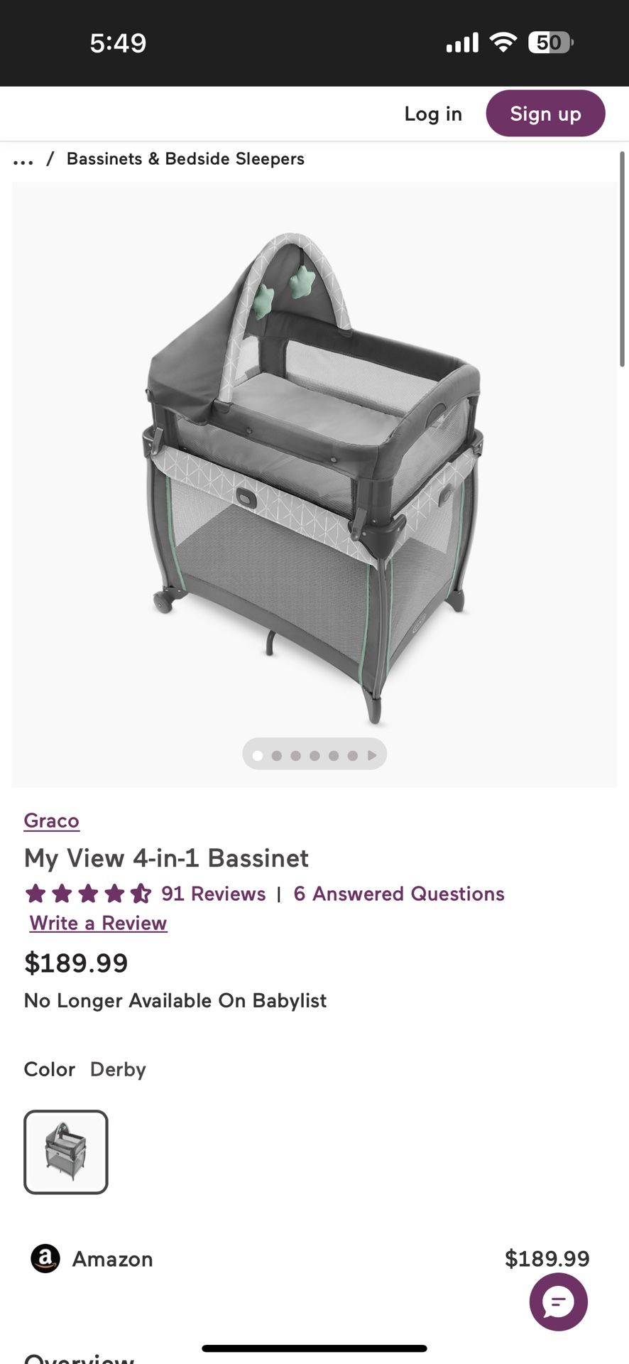 Graco My View 4 In 1 Play