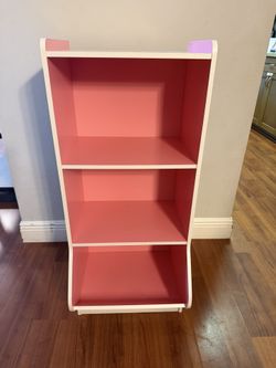 Bookshelf / Toy Bin - Girls Room