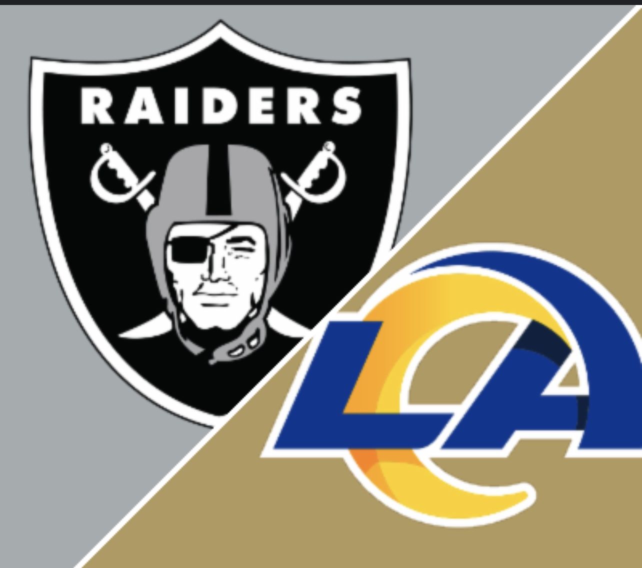 RAIDERS VS RAMS