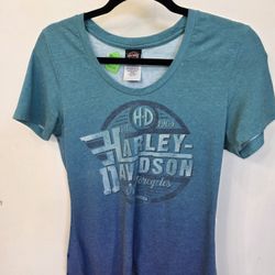 Womens Medium Harley Davidson Tye Dyed Shirt