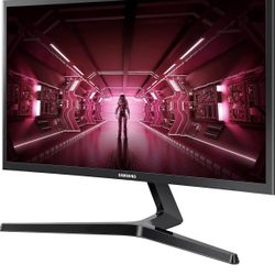SAMSUNG 24-Inch CRG5 144Hz Curved Gaming Monitor (LC24RG50FQNXZA) â€“ Computer Monitor, 1920 x 1080p Resolution, 4ms Response, FreeSync, Game Mode, HD