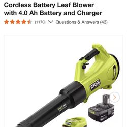 Leaf Blower 