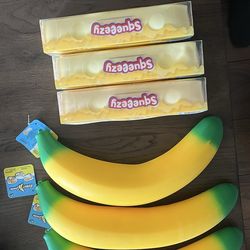 Jumbo Butter And Jumbo Banana Squishy Stress relief