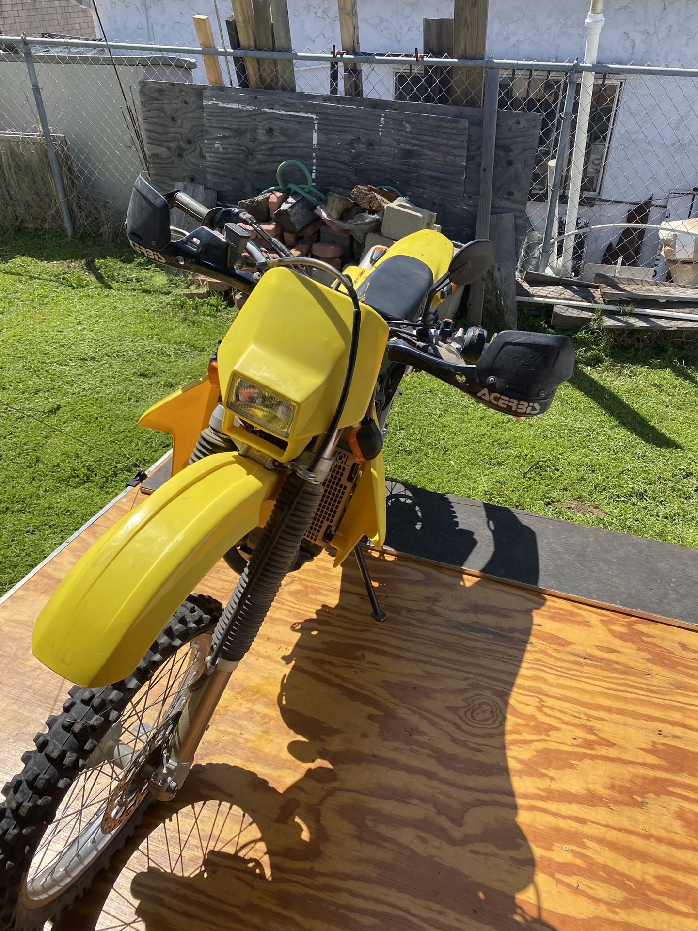 Suzuki Dirt Bike Motorcycle