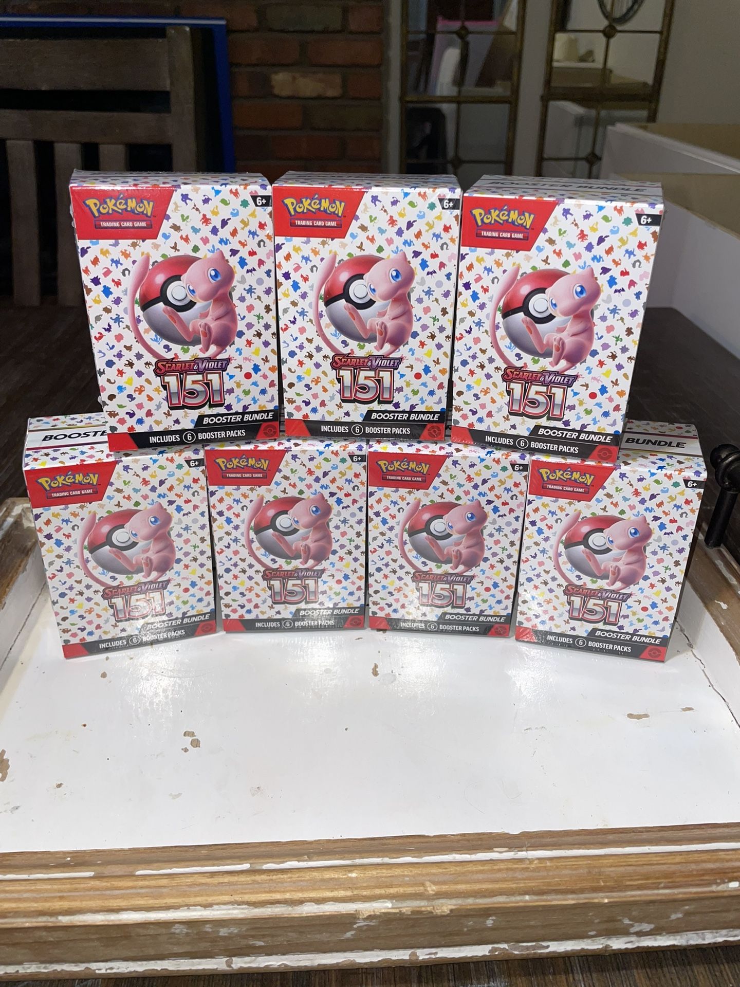 booster bundles of 151 pokemon cards