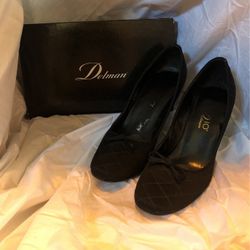 Delman Black Heels