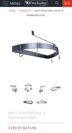 Eclume Wall Pot Rack