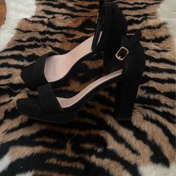 Black heels