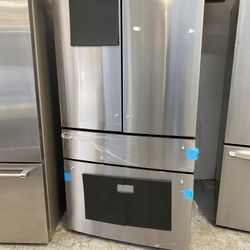 New Cafe 4 Door Refrigerator 