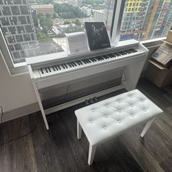 Casio Privia PX-770 Digital Piano – White, 88 Keys + Bench