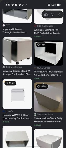 Whirlpool pedestals