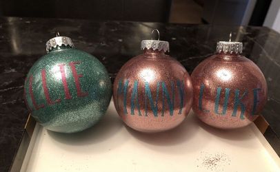 Custom Christmas Ornaments