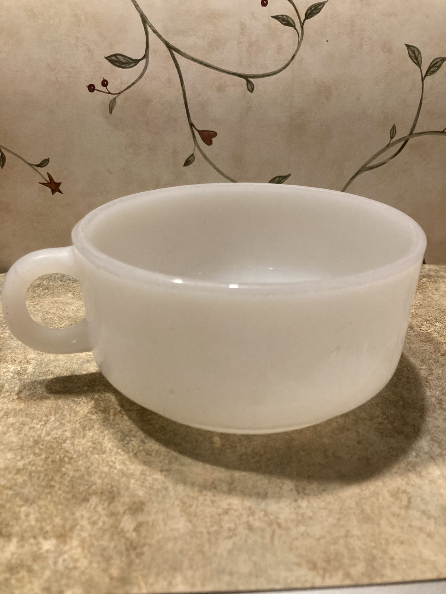Milk Glass Bowl