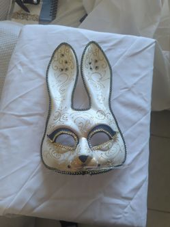 Venetian Rabbit Masquerade Mask