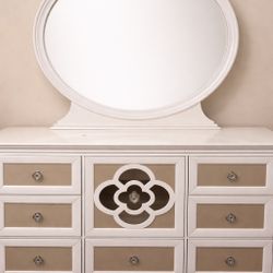 Bed Frame And Dresser 