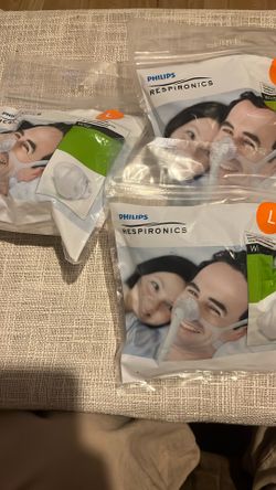 3 Phillips Respironics Wisp Nasal Mask Cushion L, NIP