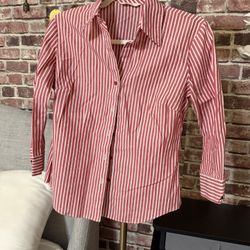 Marks & Spencer: Striped Button-down Shirt 