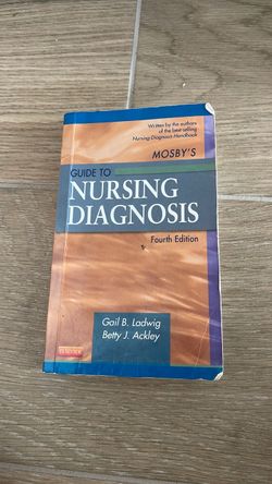 Mosby's Guide to Nursing Diagnosis Fourth Edition