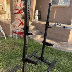 Like New Squat Rack Weight Training 