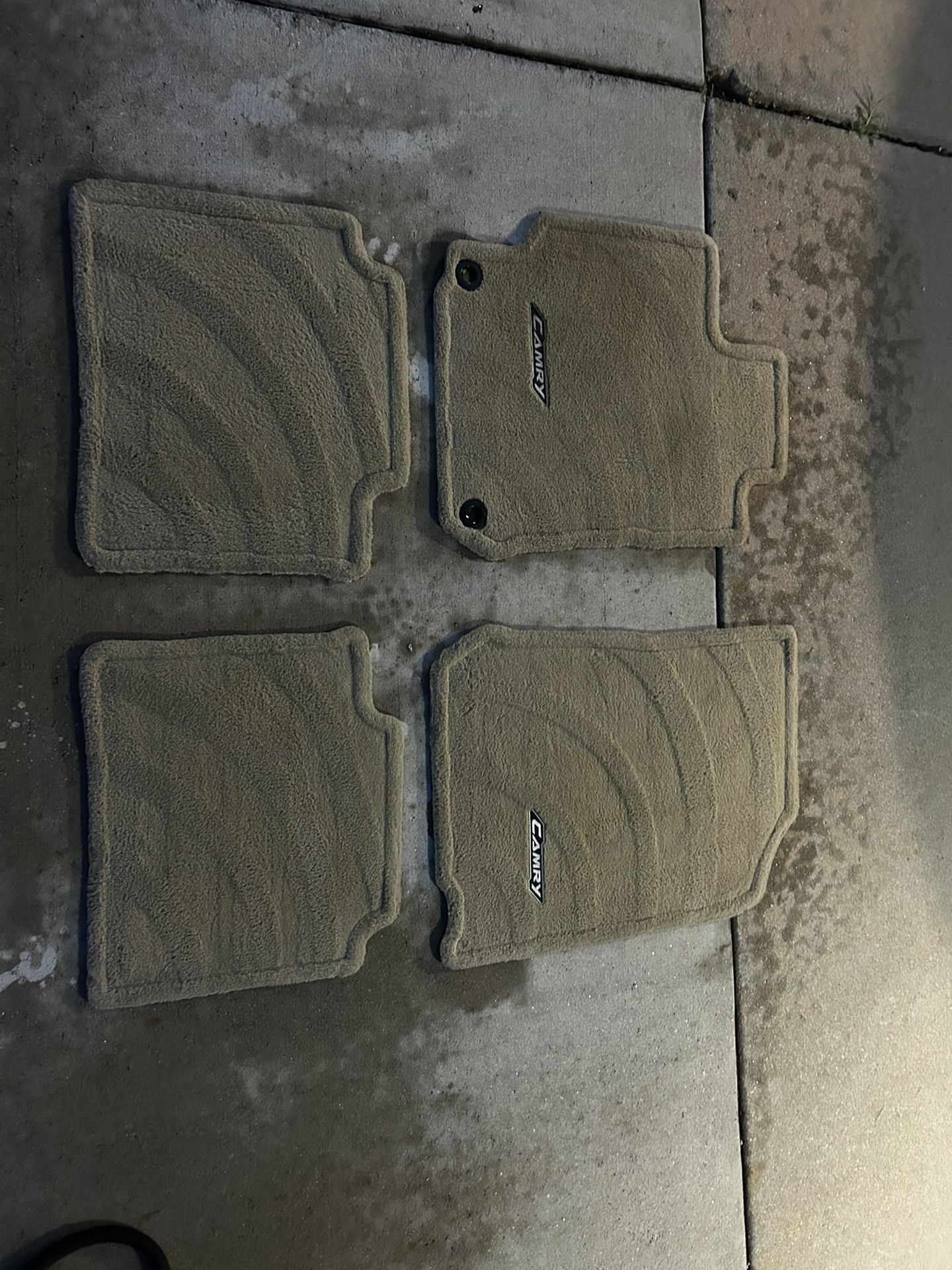 OEM 2014 Toyota Camry Floor Mats + 25% off a deep car detail!
