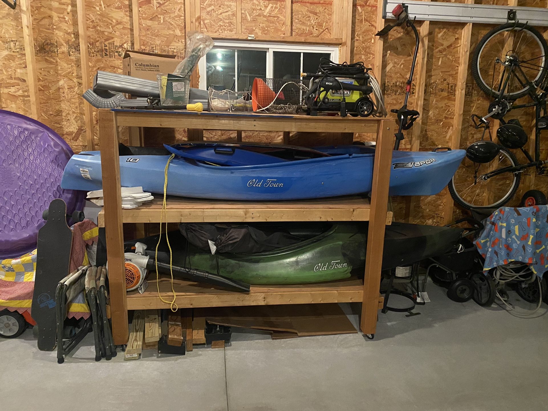 Kayak Rack With Wheels 