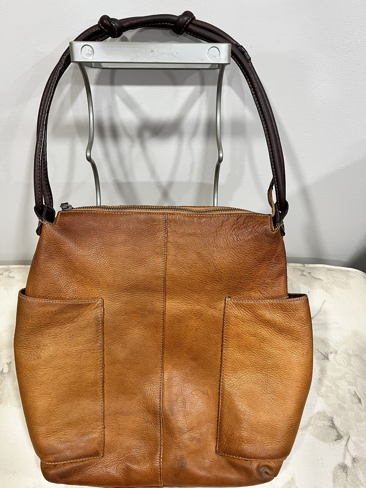 Sundance Leather Hobo Bag