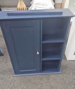 Assembled New  Wall Cabinet Over The Toilet Storage Cabinet Wall Mounted Storage Cabinet Wooden Medi