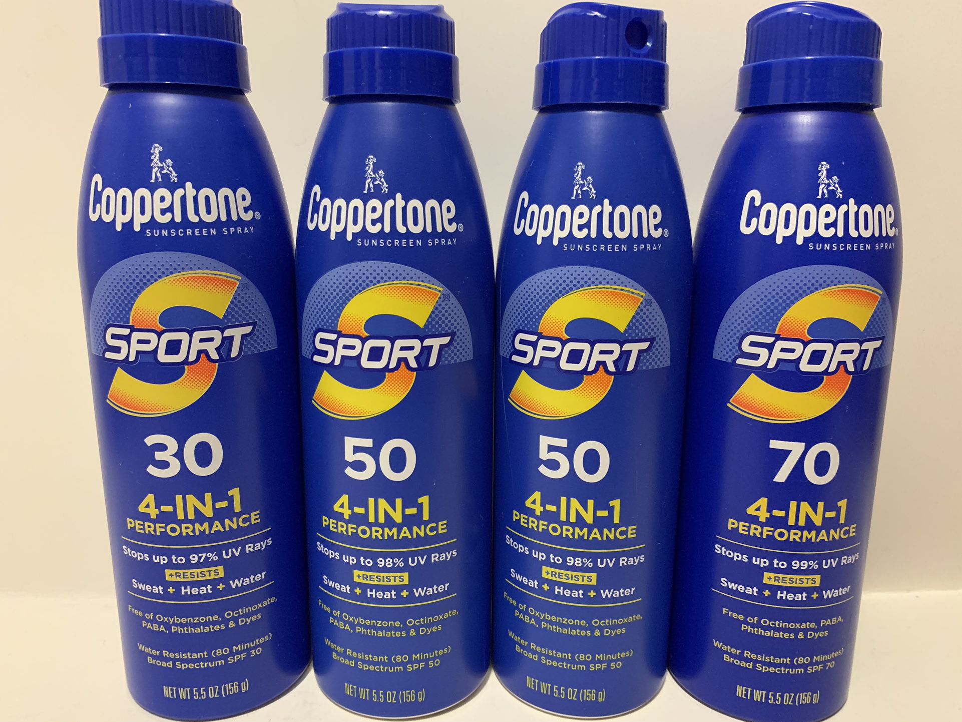 Coopertune Sport 4 In 1 Sunscreen Spray(*Please Read Post Description*)