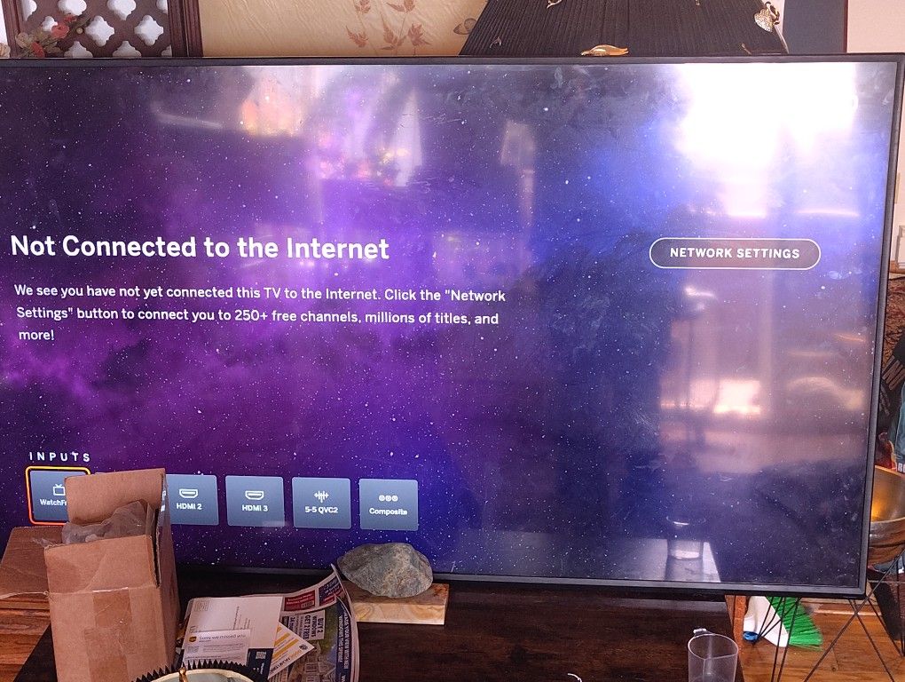 65" Vizio Fly Screen Smart Tv