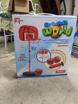 Kids Basketball Hoop with 2 basketballs