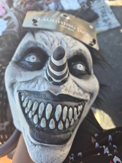 Laughing Jack Halloween Latex Mask