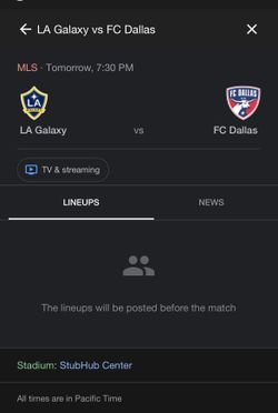 LA Galaxy