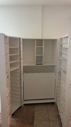pull out storage cabinet