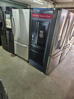 Huge Sale Warehouse Full Of Nice Lightly Used Certified Refrigerator Washer Dryer Stove Oven Stackable management And Landlord Special free financing