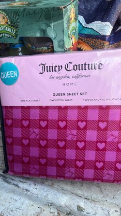 New Juicy Couture Home Flat Sheet