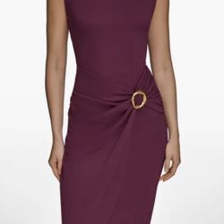 Donna Karan Plum Women’s Dress Size 16