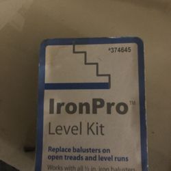 IronPro Level Kit (stairs rail kit)
